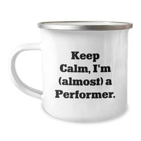 Load image into Gallery viewer, Performer Keepsake Camping Mug for Him Birthday Gift With Enamel Finish - Image 1