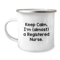 Load image into Gallery viewer, Registered Nurse Keepsake Camping Mug for Him Birthday Gift Stainless - Image 1