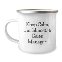 Load image into Gallery viewer, Sales Manager Keepsake Premium Camping Mug for Him Birthday Gift - Image 1