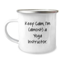 Load image into Gallery viewer, Yoga Instructor Keepsake Premium Camping Mug for Him Graduation Gift Co - Image 1