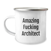 Load image into Gallery viewer, Architect Keepsake Camping Mug for Him Birthday Gift – Amazing Architect - Image 1