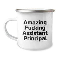 Load image into Gallery viewer, Assistant Principal Keepsake Camping Mug for Him Graduation Gift - Image 1