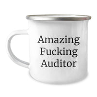 Load image into Gallery viewer, Auditor Camping Mug F***ing Auditor Keepsake for Him Graduation Gift - Image 1