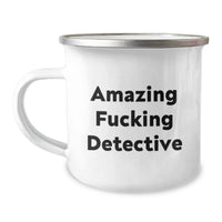 Load image into Gallery viewer, Amazing Detective Keepsake Camping Mug for Him Birthday Gift - Image 1