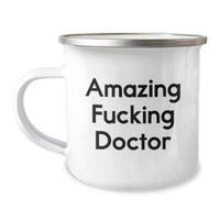 Load image into Gallery viewer, Amazing Fitting Doctor Camping Mug Sleek Keepsake for Him Birthday Gift - Image 1
