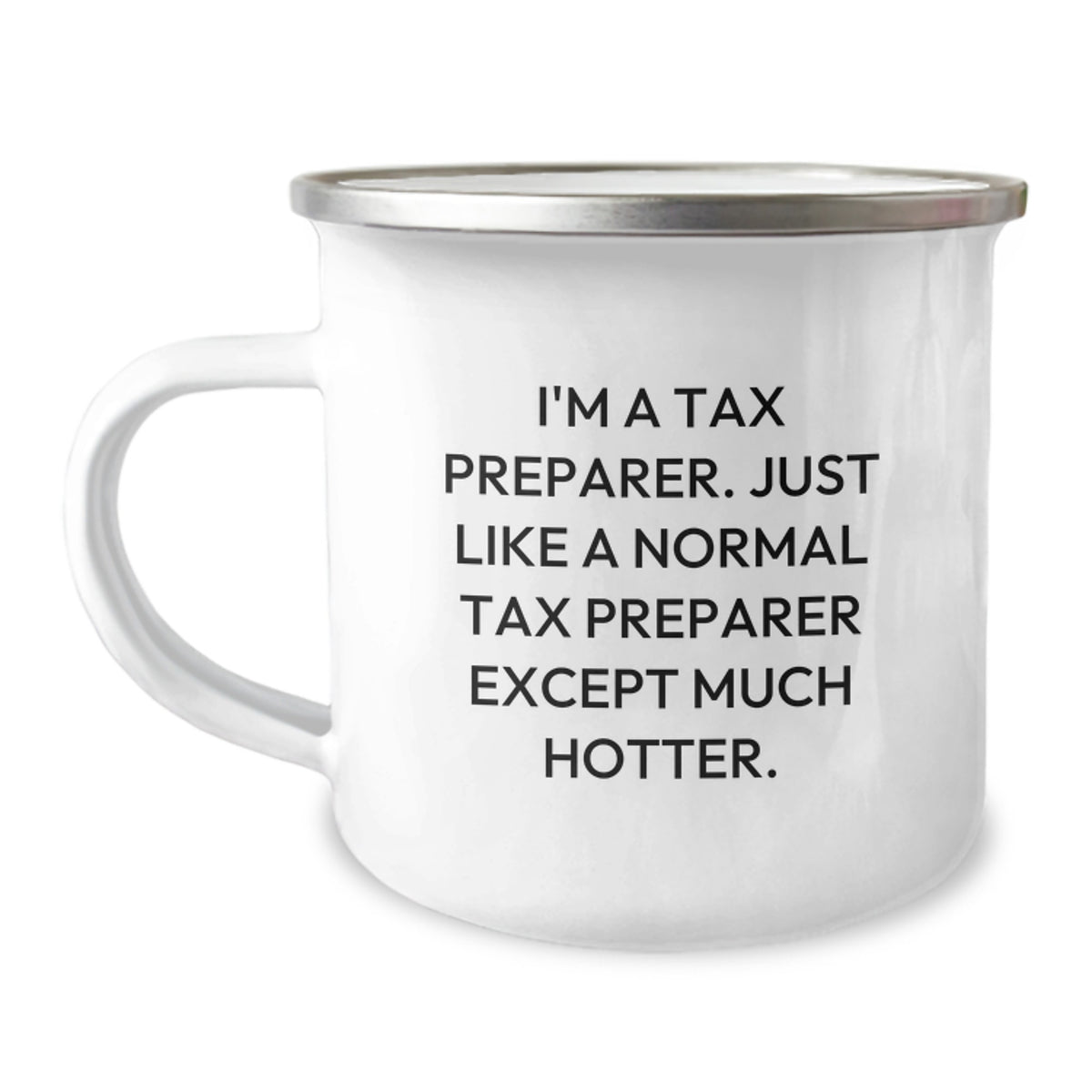 Humorous Tax Preparer Gifts for Men, Women, or Coworkers - Funny Camping Mug for Graduation - Image 1