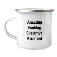 Load image into Gallery viewer, Funny Gifts from Friends, Funny Gifts for Executive Assistant Men, Executive Assistant Camping Mug for Graduation - Image 1