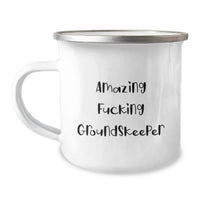 Load image into Gallery viewer, Amazing Groundskeeper Camping Mug Keepsake Birthday Gift for Him - Image 1