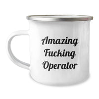 Load image into Gallery viewer, Operator Keepsake Bold Camping Mug for Him Birthday Gift - Image 1