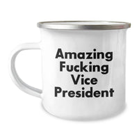 Load image into Gallery viewer, Funny Vice President Quotes Gifts for Men, Vice President Camping Mug, Perfect Christmas Unique Gifts from Friends - Image 1
