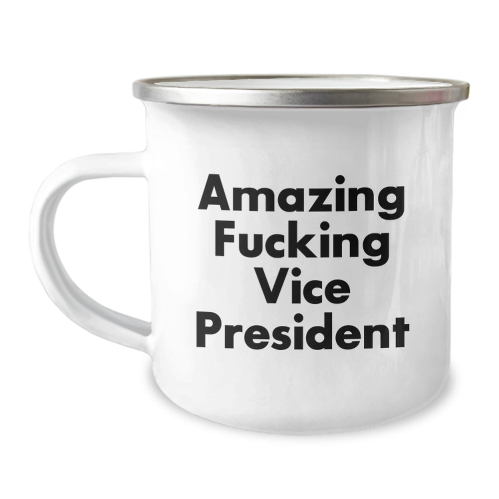 Funny Vice President Quotes Gifts for Men, Vice President Camping Mug, Perfect Christmas Unique Gifts from Friends - Image 1