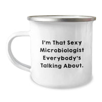 Load image into Gallery viewer, Microbiologist Keepsake Camping Mug for Him Graduation Gift - Image 1
