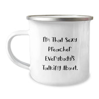 Load image into Gallery viewer, Preacher Camping Mug Keepsake Inspirational Birthday Gift for Him - Image 1