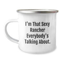 Load image into Gallery viewer, Rancher Keepsake Camping Mug for Him Birthday Gift Saddle Stainless - Image 1