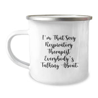 Load image into Gallery viewer, Respiratory Therapist Keepsake Camping Mug for Him Birthday Gift Premium - Image 1