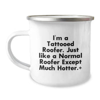Load image into Gallery viewer, Roofer Keepsake Camping Mug for Him Graduation Gift - Image 1