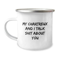 Load image into Gallery viewer, Gifts from Friends for Chartreux Cat Lovers - Funny Camping Mug for Christmas Unique Gifts - Image 1
