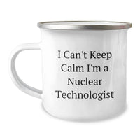 Load image into Gallery viewer, Funny Nuclear Technologist Gifts for Men, Unique Graduation Unique Gifts from Friends, I'm a Nuclear Technologist Camping Mug, 12 oz Stainless Steel - Image 1