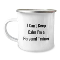Load image into Gallery viewer, Funny Personal Trainer Gifts from Friends to Graduation Unique Gifts - I Cant Keep Calm Mugs for Personal Trainers - Image 1