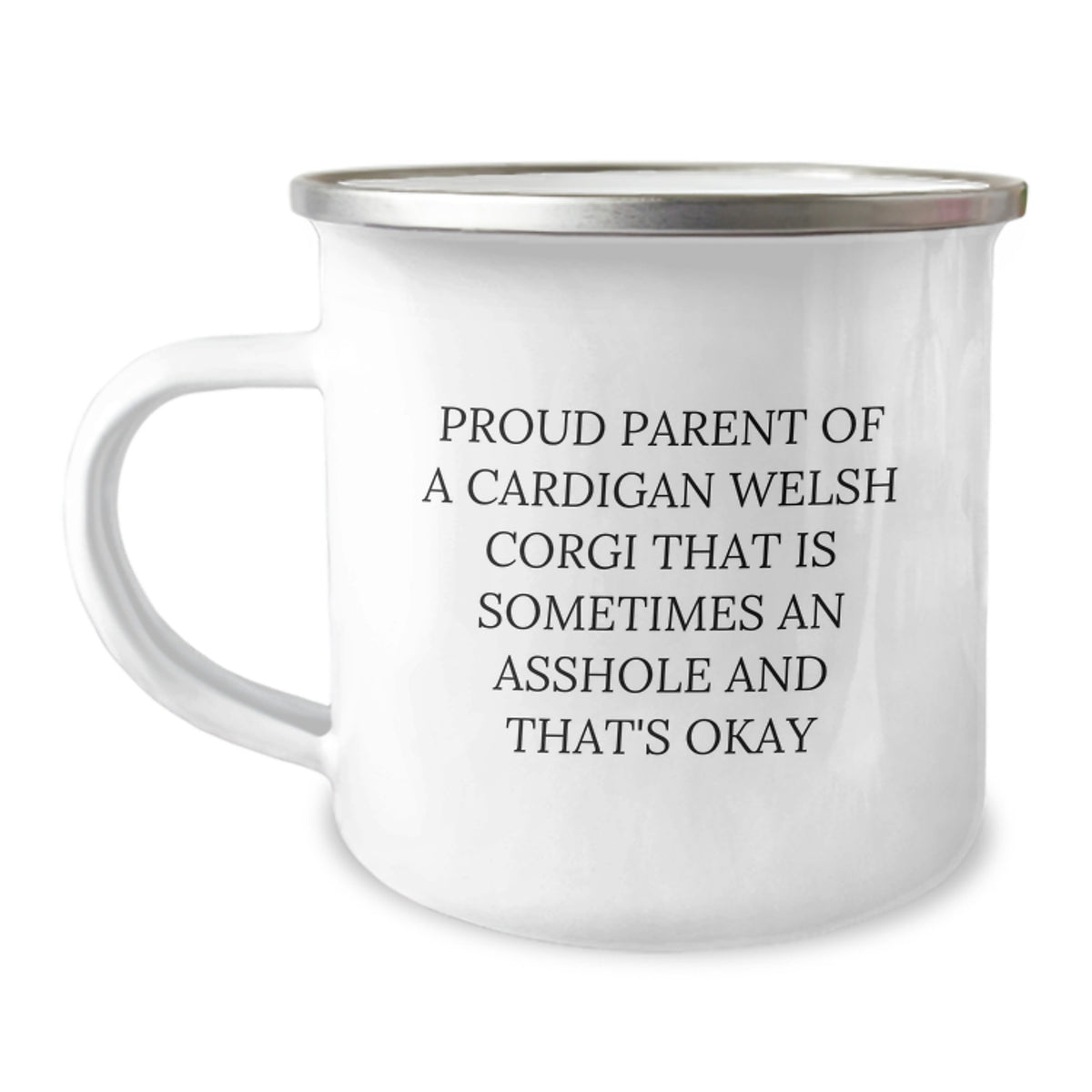 Funny Cardigan Welsh Corgi Dog Lover Gifts for Men - Proud Parent Quote Christmas Unique Mugs for Coffee Lovers - Camping Mug for Friends and Family - Image 1
