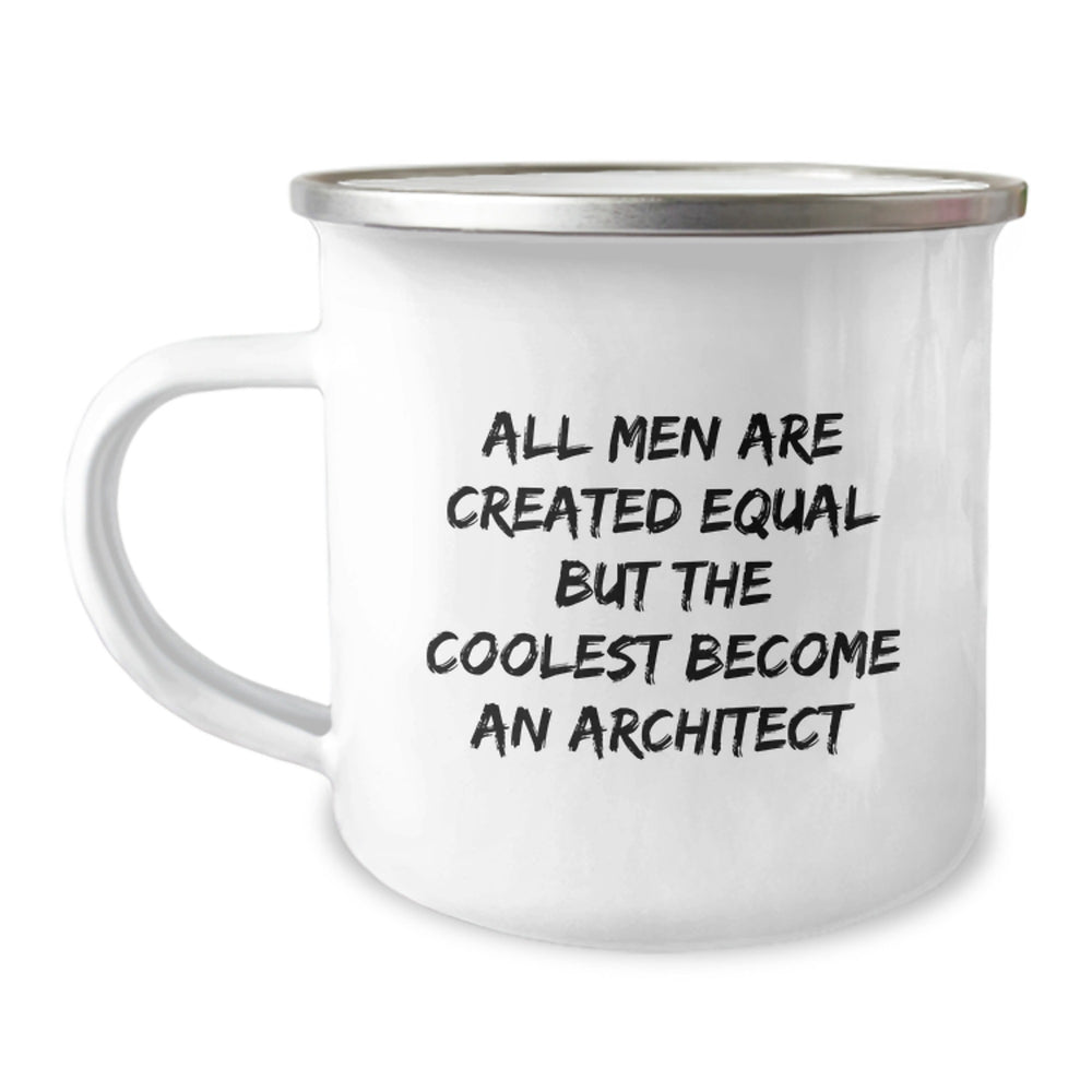 Funny Architect Camping Mug Gifts from Friends and Family for the Coolest Architect on Christmas Unique Presents - Image 1