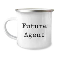 Load image into Gallery viewer, Funny Future Agent Camping Mug Gifts from Family and Friends - Perfect Agent Unique Christmas Unique Gifts - Image 1
