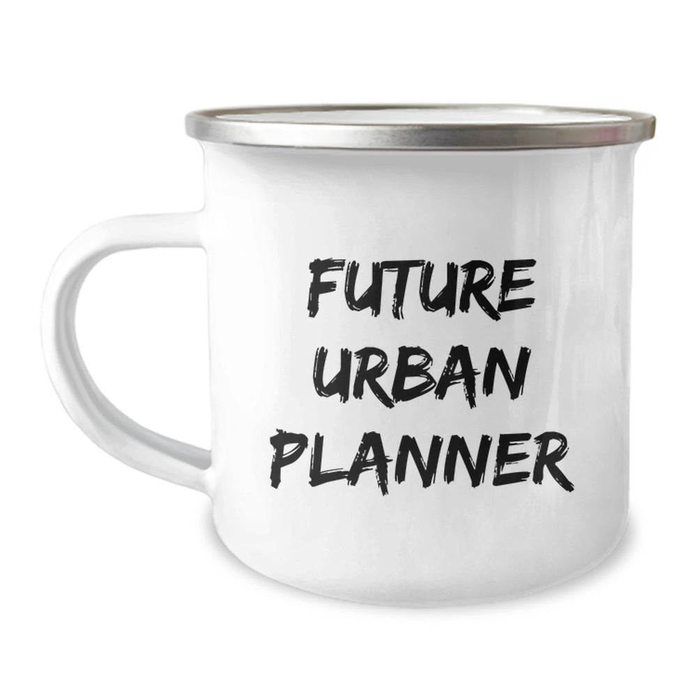 Funny Future Urban Planner Camping Mug Gifts from Friends for Urban Planner Men Christmas Unique - Image 1