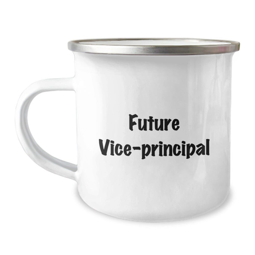Funny Vice-principal Gifts for Men - Future Vice-principal Camping Mug, Christmas Unique Gifts from Friends to Vice-principal, Vice-principal Lover Mug - Image 1