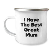 Load image into Gallery viewer, Funny Camping Mug Gifts for Mum from Family, I Have The Best Great Mum, Unique Christmas Memorable Presents - Image 1
