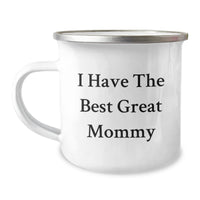 Load image into Gallery viewer, Funny Mommy Camping Mug Gifts from Family - &#39;I Have The Best Great Mommy&#39; Quote for Birthday Celebrations - Image 1
