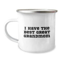 Load image into Gallery viewer, Funny Grandmom Gifts - I Have The Best Great Grandmom Camping Mug for Birthday - Gifts from Family to Grandmom - Image 1
