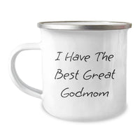 Load image into Gallery viewer, Funny Godmom Gifts from Men - I Have The Best Great Godmom Camping Mug for Graduation, Unique Gifts for Godmom - Image 1
