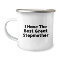 Load image into Gallery viewer, Funny Stepmother Gifts for Her, I Have The Best Great Stepmother Camping Mug from Family, Birthday Unique Gifts - Image 1
