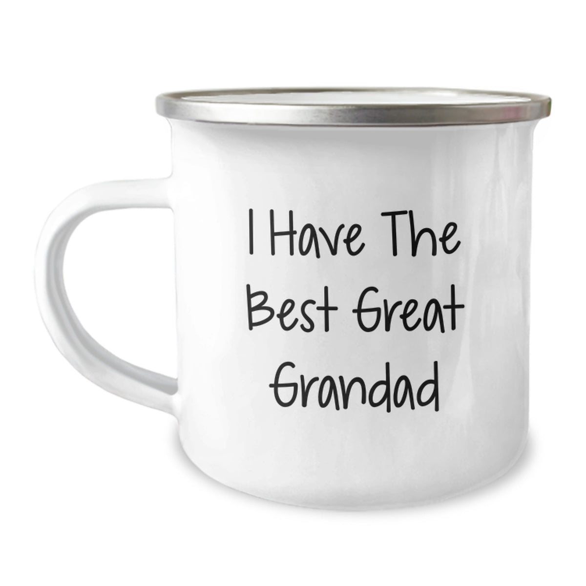 Funny Grandad Gifts, I Have The Best Great Grandad, Camping Mug for Men, Unique Graduation Gifts from Family to Grandad - Image 1