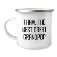 Load image into Gallery viewer, Funny Grandpop Gifts, Great Grandpop Camping Mug, Unique Christmas Unique Gifts for Men from Family - Image 1
