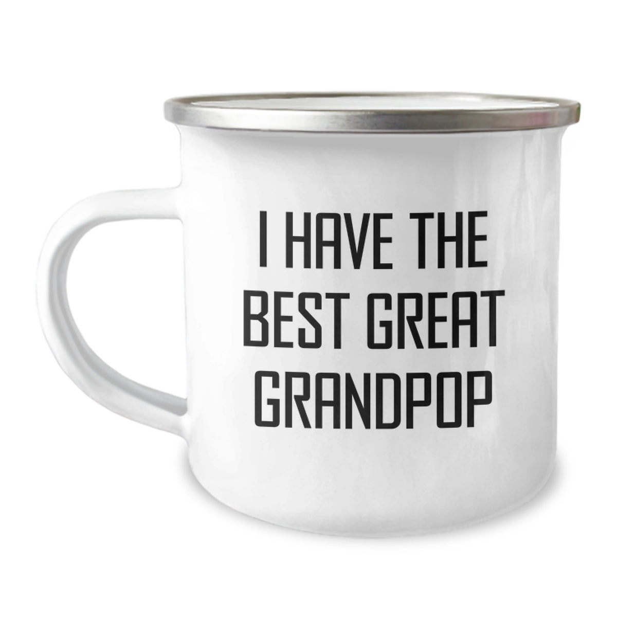 Funny Grandpop Gifts, Great Grandpop Camping Mug, Unique Christmas Unique Gifts for Men from Family - Image 1
