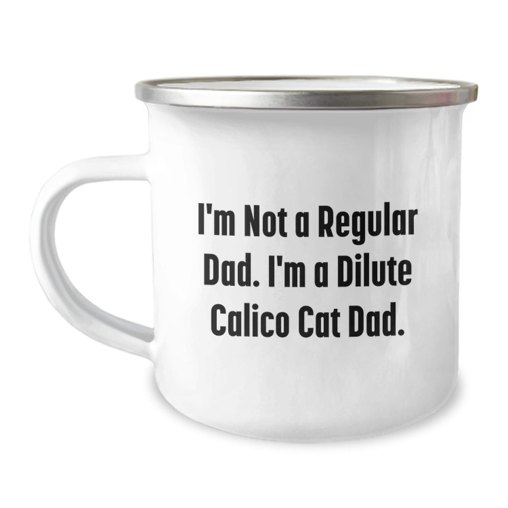 Unique Dilute Calico Cat Dad Christmas Unique Gifts from Men for Friends - Image 1