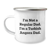 Load image into Gallery viewer, Funny Turkish Angora Cat Gifts for Dad, Unique Christmas Unique Gifts from a Men&#39;s Funny Camping Mug - Image 1
