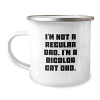 Load image into Gallery viewer, Funny Bicolor Cat Dad Gifts from Men to Bicolor Cat Lover Friends on Christmas Unique Gifts - Image 1
