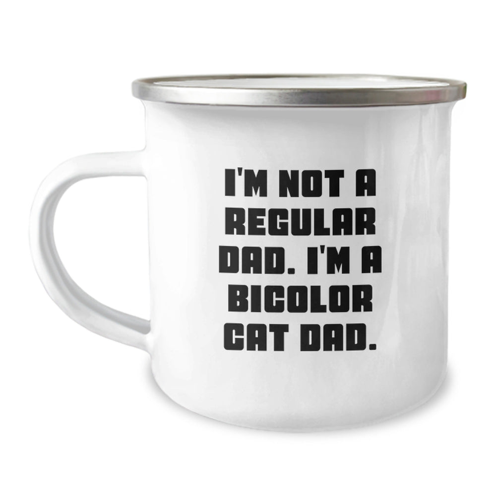 Funny Bicolor Cat Dad Gifts from Men to Bicolor Cat Lover Friends on Christmas Unique Gifts - Image 1