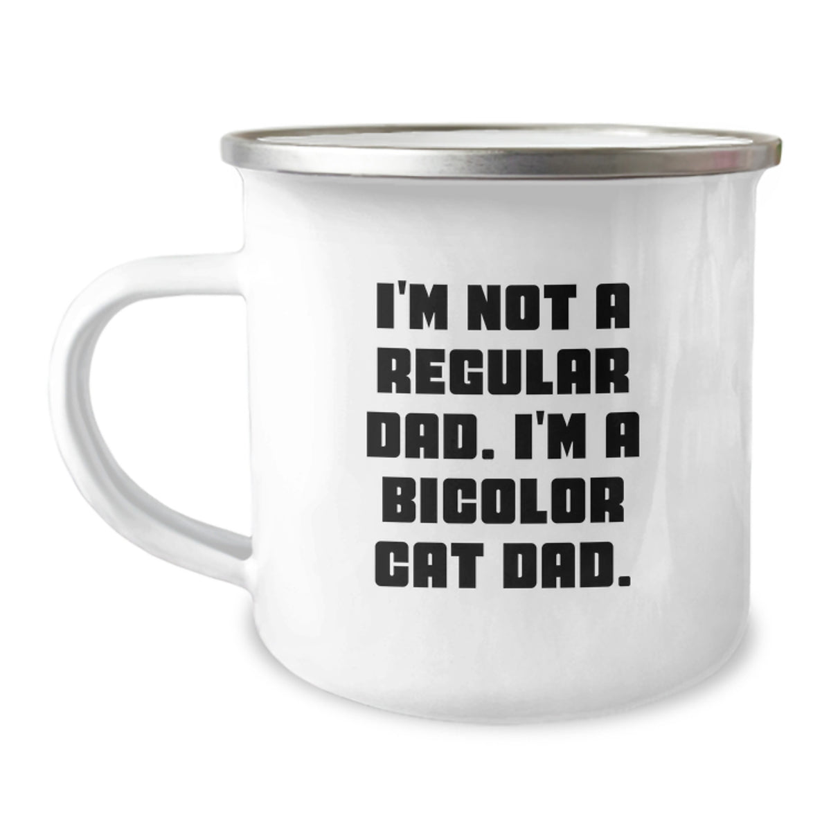 Funny Bicolor Cat Dad Gifts from Men to Bicolor Cat Lover Friends on Christmas Unique Gifts - Image 1