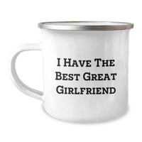 Load image into Gallery viewer, Funny Sweetheart Camping Mug, Unique Christmas Unique Gifts from Men to Women, Great Wife or Sweetheart Inspirational Quote, 12 oz Stainless Steel with Enamel Finish, Gift for Sweetheart - Image 1
