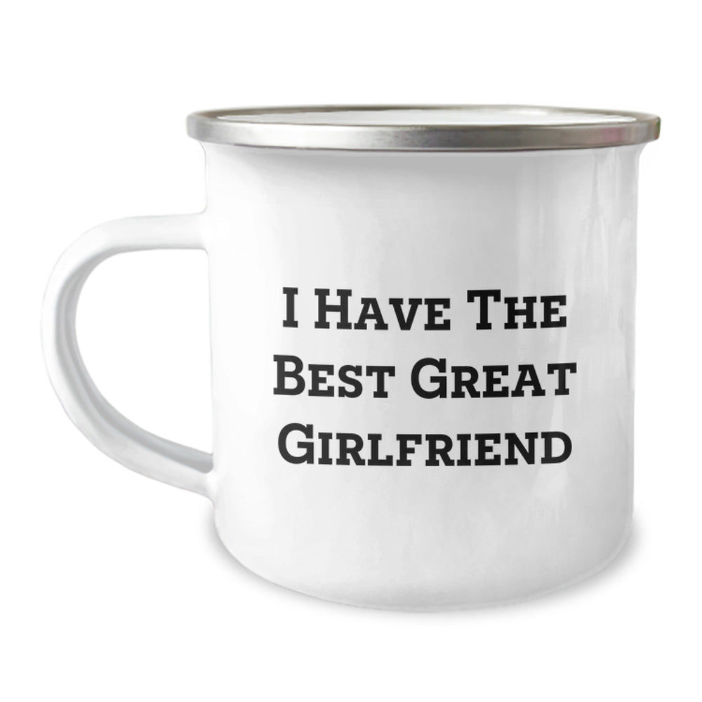 Funny Sweetheart Camping Mug, Unique Christmas Unique Gifts from Men to Women, Great Wife or Sweetheart Inspirational Quote, 12 oz Stainless Steel with Enamel Finish, Gift for Sweetheart - Image 1