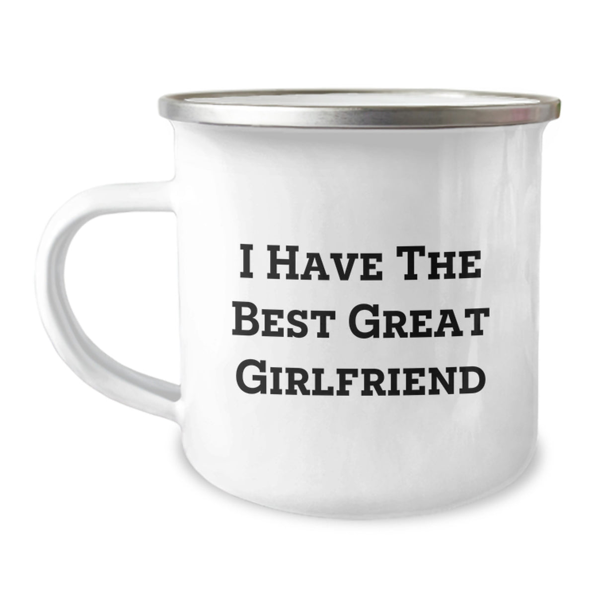 Funny Sweetheart Camping Mug, Unique Christmas Unique Gifts from Men to Women, Great Wife or Sweetheart Inspirational Quote, 12 oz Stainless Steel with Enamel Finish, Gift for Sweetheart - Image 1