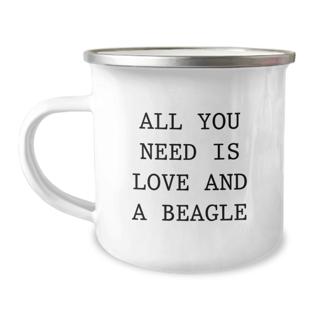 Funny Beagle Dog Camping Mug Gifts for Men Women Friends from Family - All You Need Is Love And A Beagle Christmas Unique - Image 1