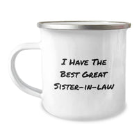 Load image into Gallery viewer, Funny Sister-in-law Gifts from Men to Great Sister-in-law, Camping Mug for Graduation - Image 1
