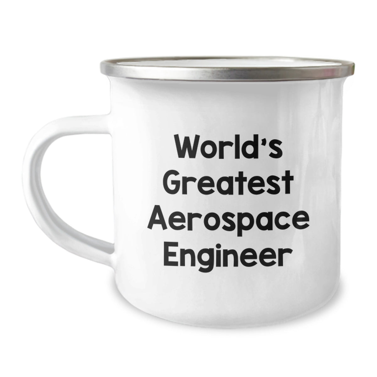 World's Greatest Aerospace Engineer, Funny Camping Mug for Graduation Gifts from Friends to Aerospace Engineer, Perfect Memento for Men and Women - Image 1