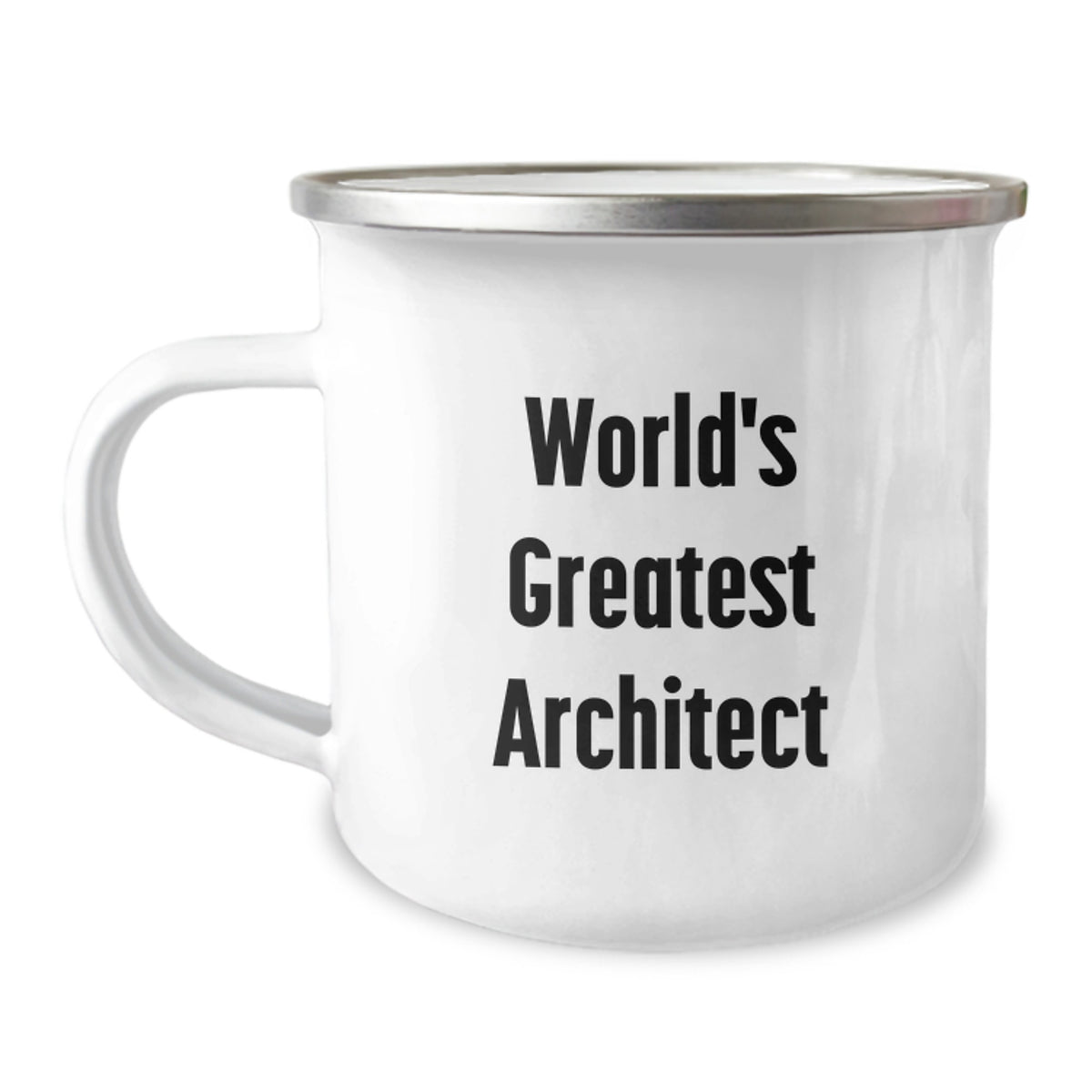 Funny World's Greatest Architect Camping Mug, Ideal Gifts for Architects on Christmas, Unique Presents by Gifts from Men - Image 1