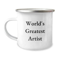 Load image into Gallery viewer, Funny World&#39;s Greatest Artist Gifts for Men from Family - Birthday Unique Mugs, Camping Artist Mug - Image 1
