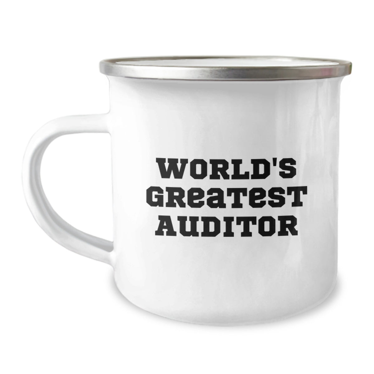 Funny Auditor Quotes World's Greatest Auditor Gifts for Husband Birthday Camping Mug, Gifts from Men, Gifts for Auditor - Image 1